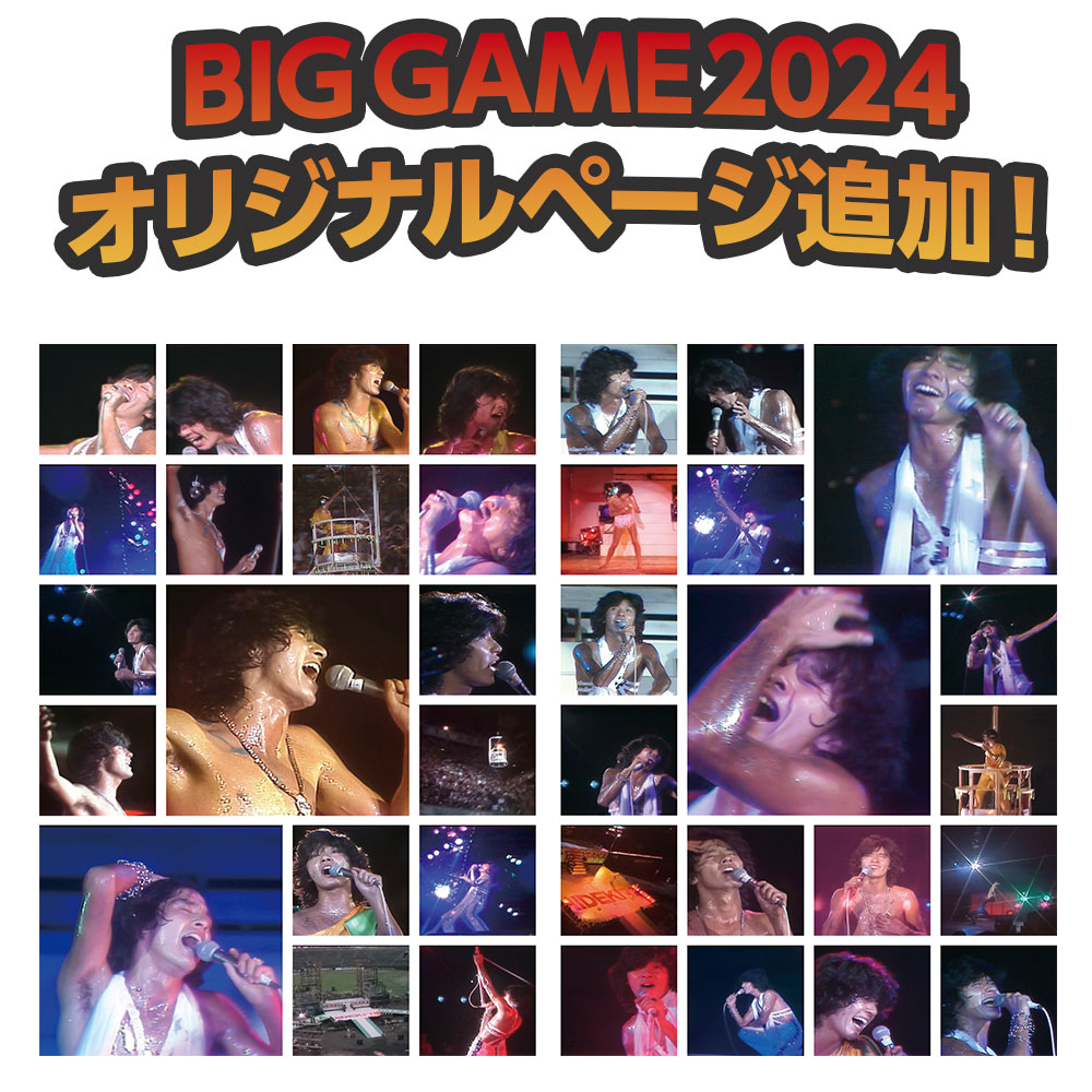 BIG GAME '78 復刻パンフレット[BIG GAME2024オリジナルページ追加]
